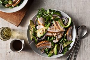 grilled-chicken-avocado-and-watercress-salad