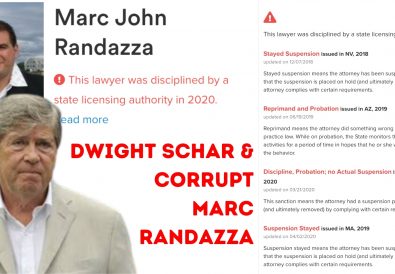 DWIGHT SCHAR & Corrupt Marc Randazza